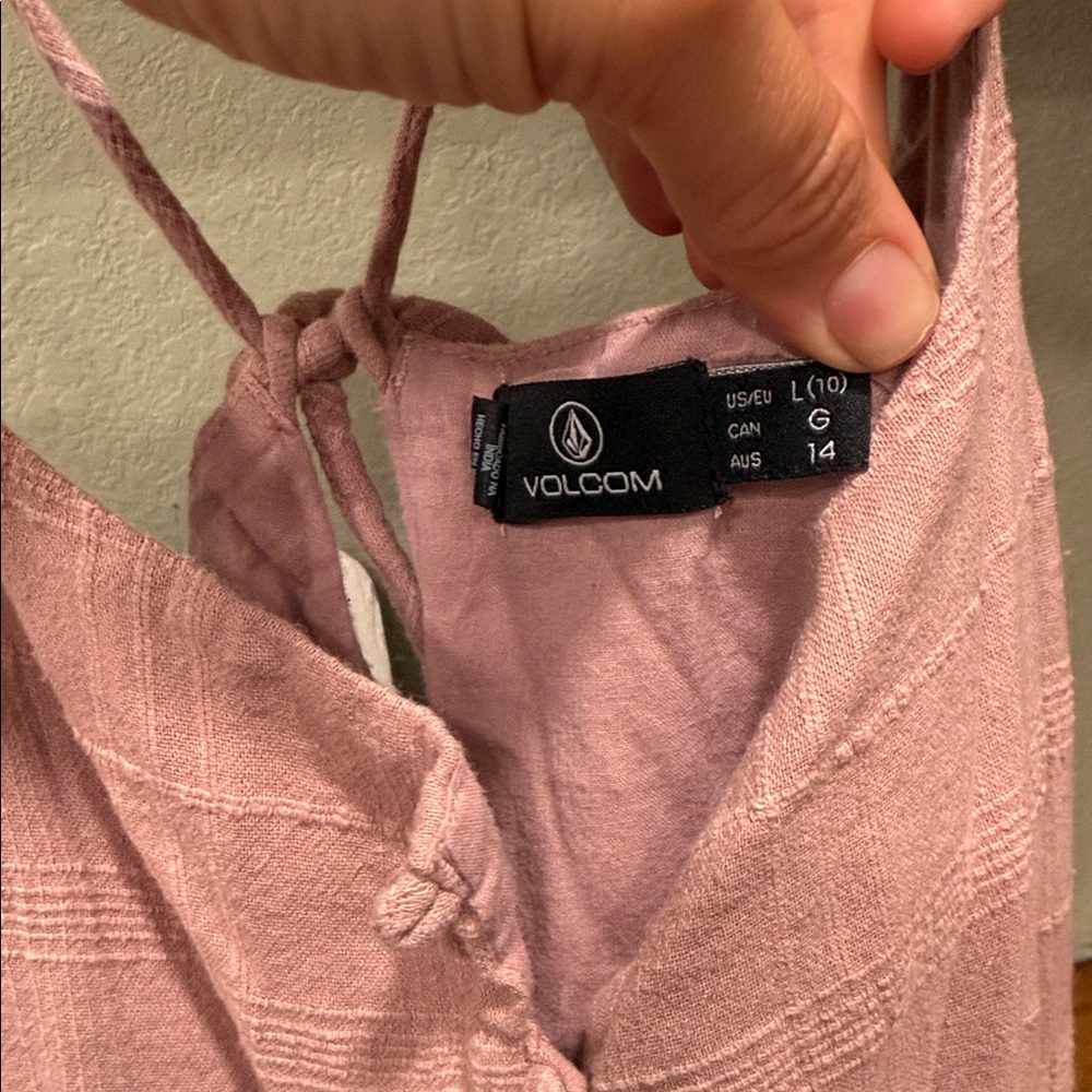 Volcom Mauve Strappy Dress